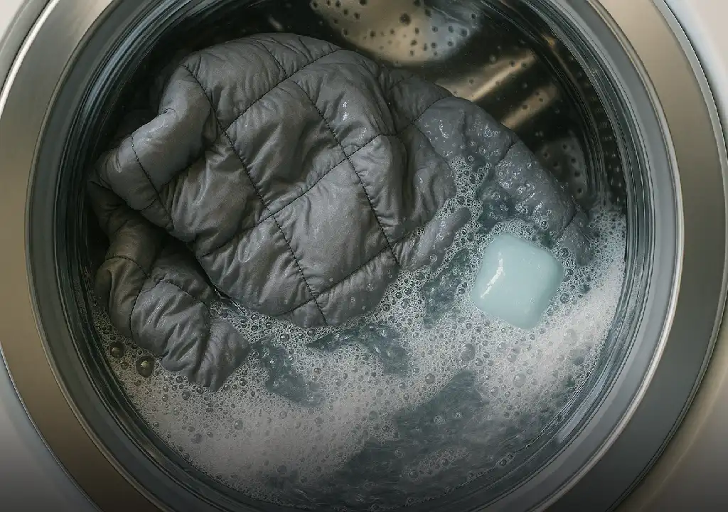 شستشوی کاپشن پشم شیشه در ماشین لباسشویی