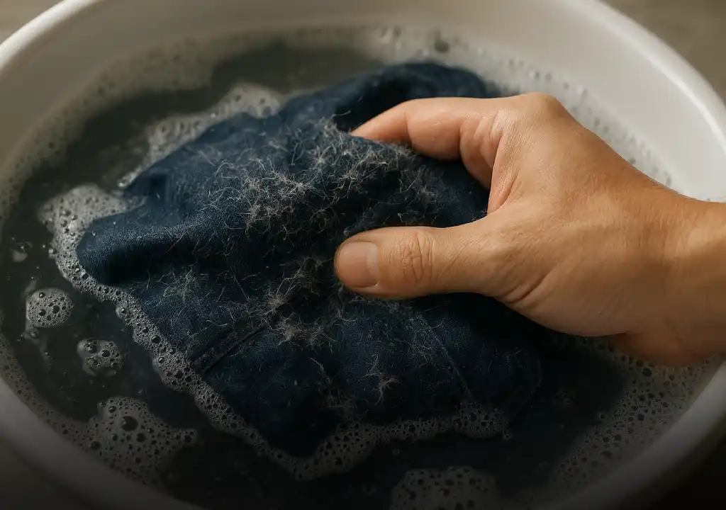 چگونه پشم شیشه را از لباس پاک کنیم؟