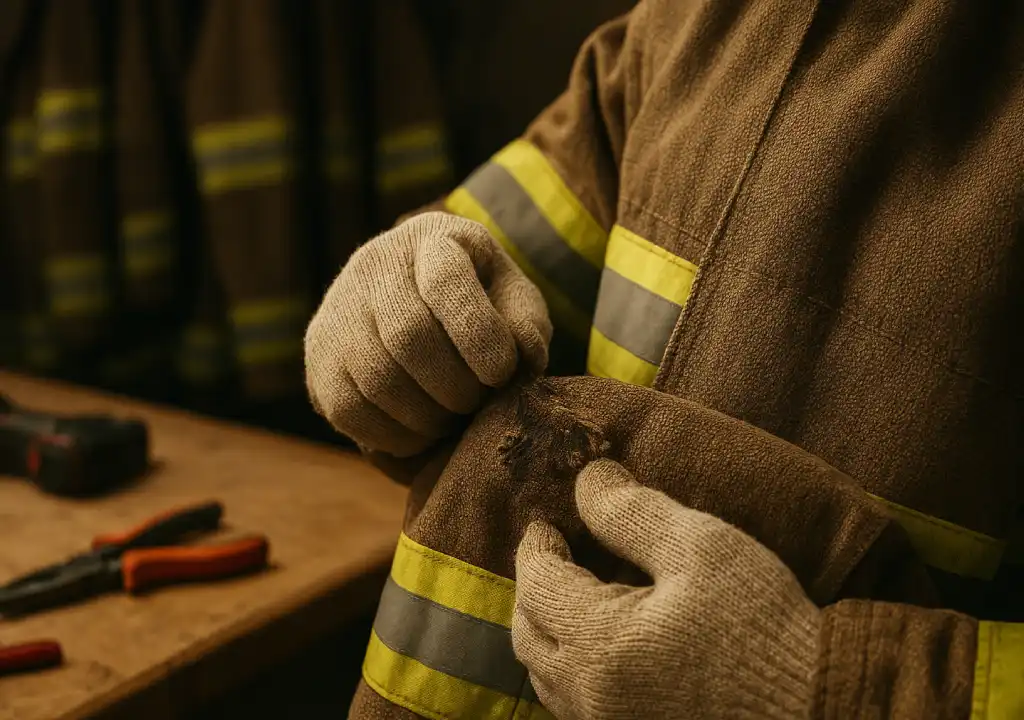 نگهداری از لباس آتش نشانی