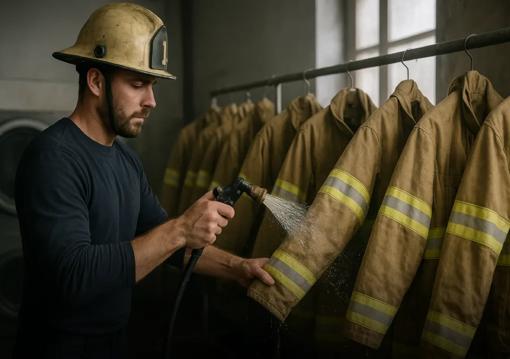 ویژگی های لباس آتش نشانی استاندارد