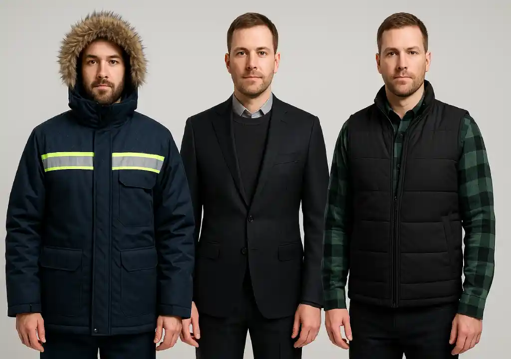 نکات مهم برای انتخاب پارچه لباس کار زمستانی