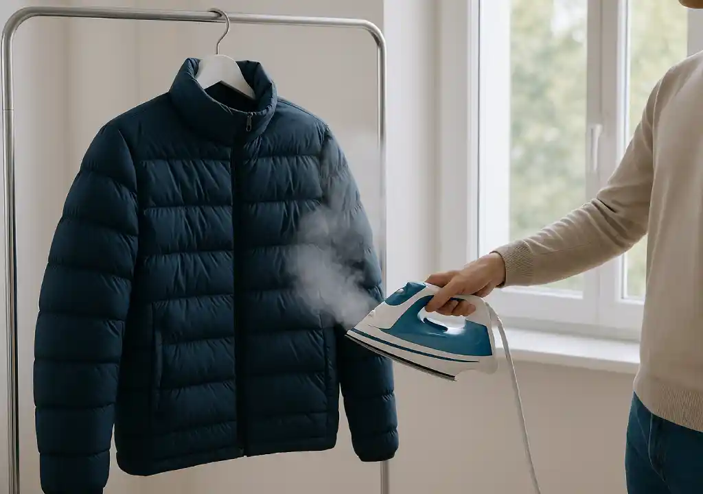 چگونه پف کاپشن را برگردانیم؟