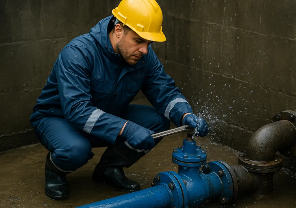 لباس کار اداره آب و فاضلاب (1)