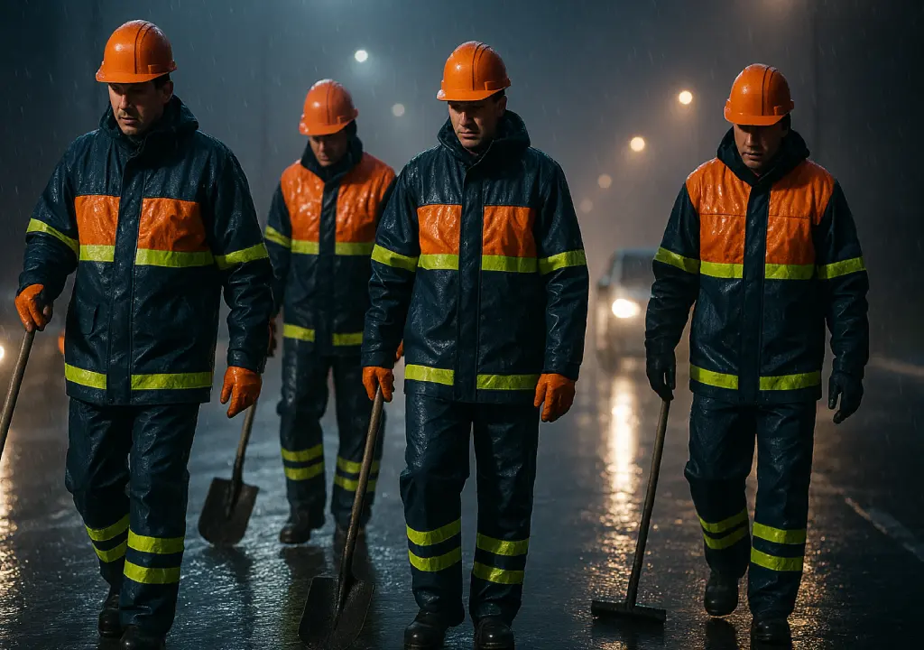 لباس کار زمستانی