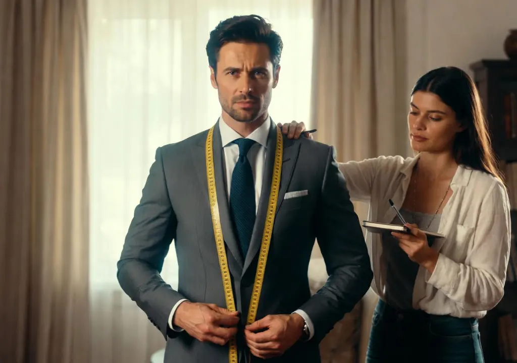 راهنمای اندازه گیری کت و شلوار