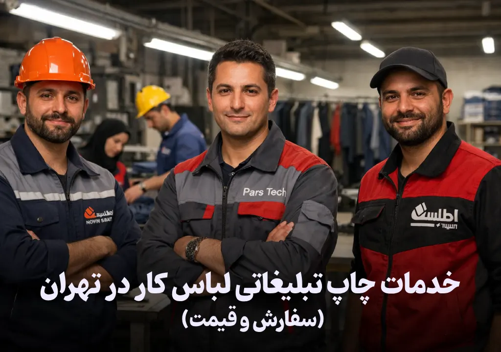 چاپ تبلیغاتی لباس کار