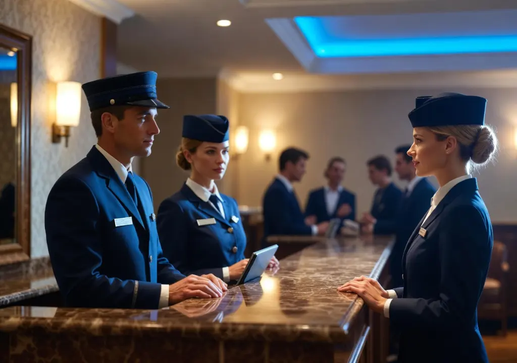 کلاه مهمانداری