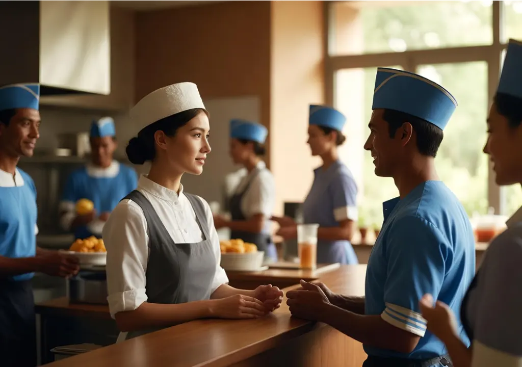 کلاه مهمانداری